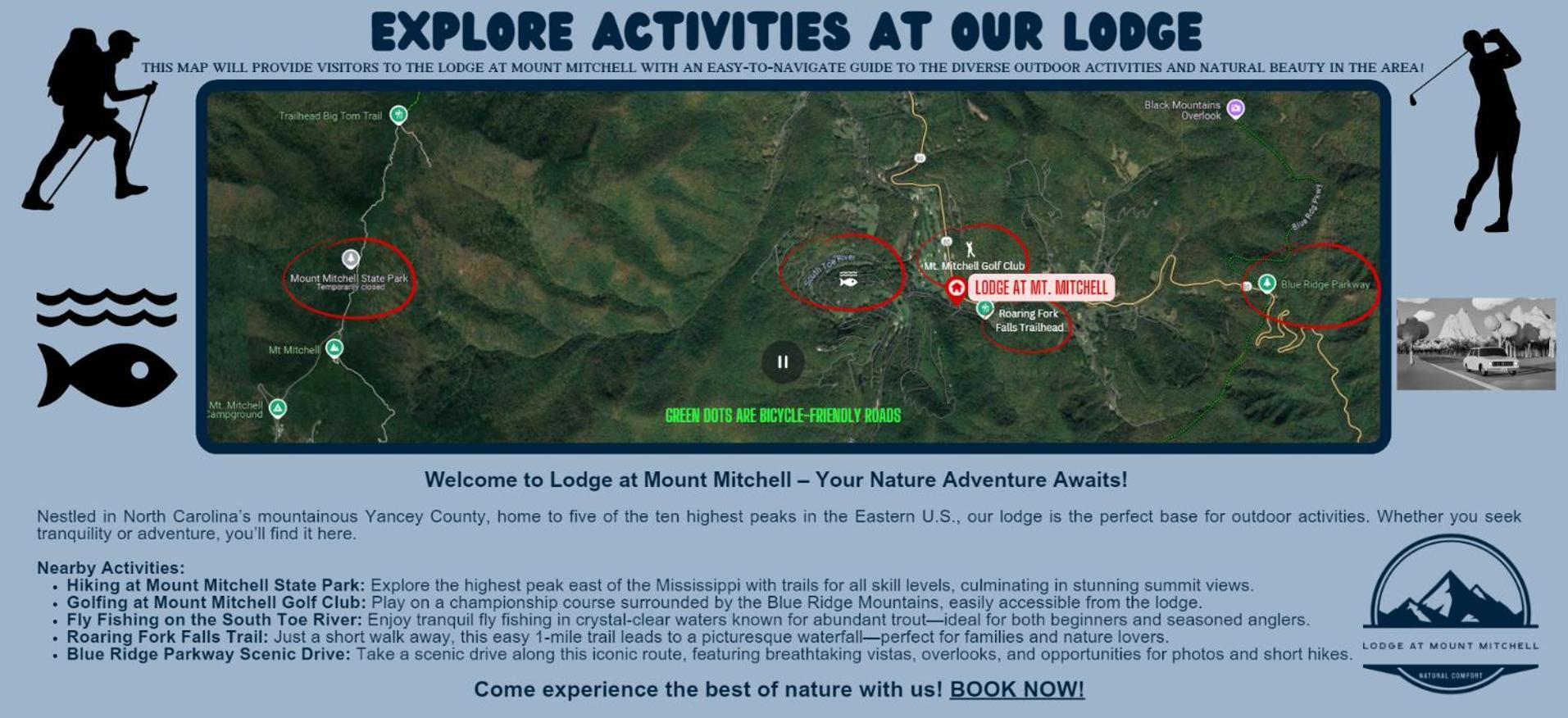Lodge At Mount Mitchell Busick Exterior photo